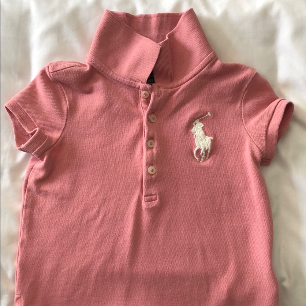 Polo Ralph Lauren toddler polo pink 3T